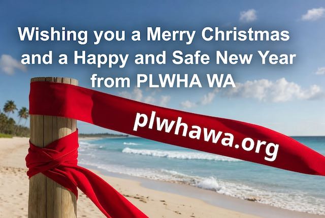 Merry Christmas from PLWHA WA