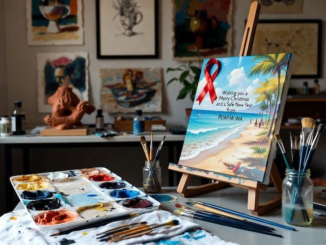 PLWHA WA Christmas Logo