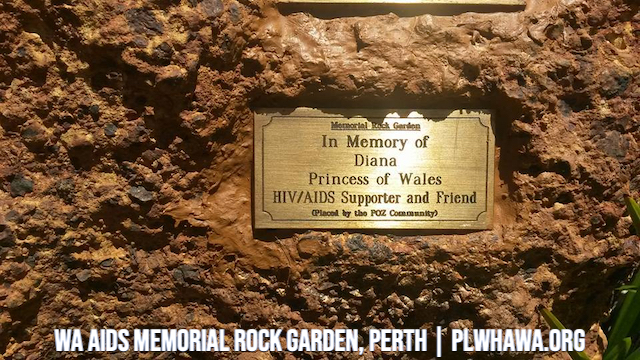 WA AIDS Memorial Rock Garden