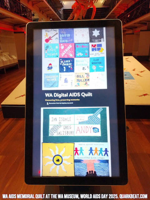 James Rendell at the Quilt